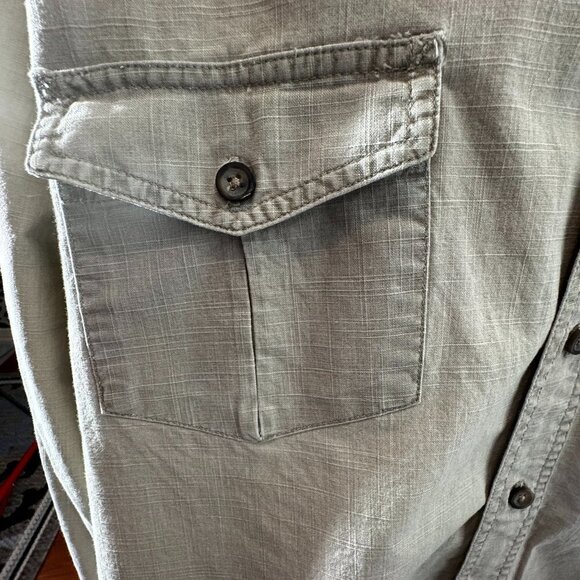 St John's Bay Men's Long Sleeve Button Down Shirt - XLarge - Picture 5 of 8